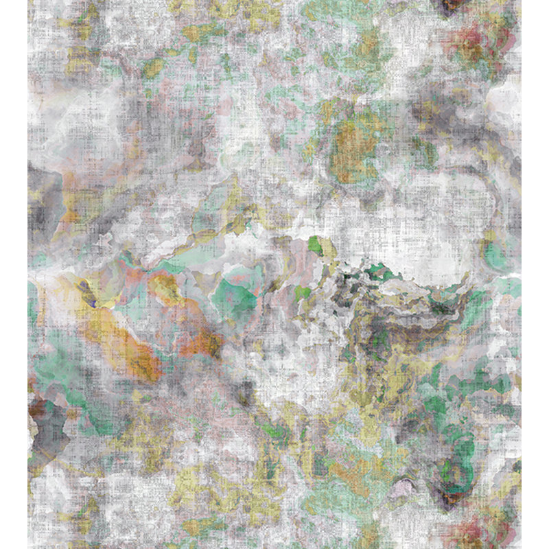 Modern Galaxy Abstract Metallic Wallpaper Roll, Fall