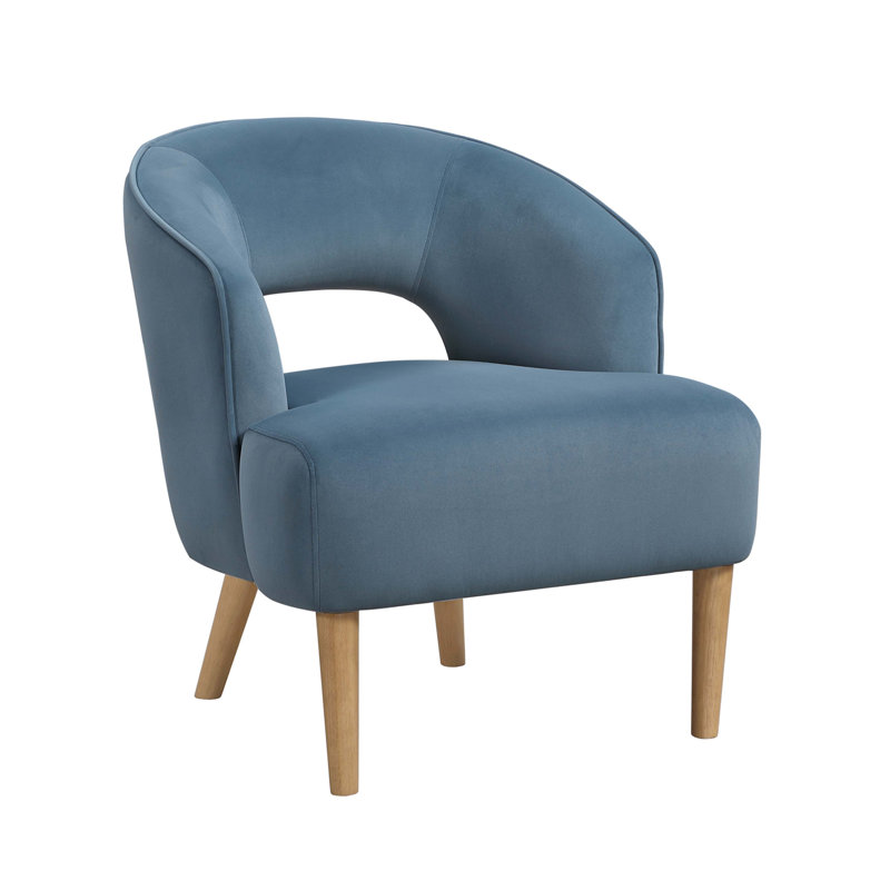 Fauteuil d'appoint Luxury Home, Bleu