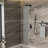 Matte Black Shower - 10 Inch Dual Head With Rainfall And Handheld, 1.8 Gpm, Stainless Steel, Wall Mounted, Innovative Design Finish, Handheld Shower, Stable Performance-124583718