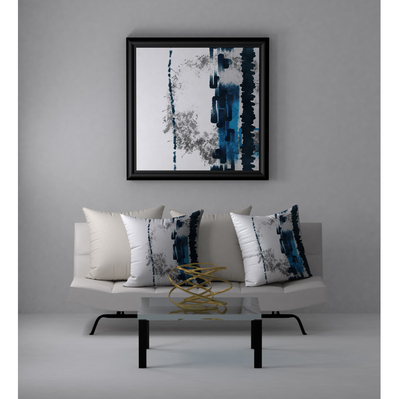 Magnifique housse de coussin carrée ultra/insert, 18 po x 18 po