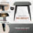 Norvia Rectangular Dining Room Table, Model : NVT-48, Sloped Edges & Metal-Tipped Legs, Hardwood Design, Quick Assembly, Ebony Black Finish-1826836884