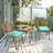 Brookley 2 - Person Wicker Patio Dining Set with Round Table , Cushions Included-984138283-1013349387