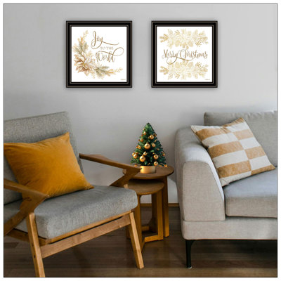 «Trendy Decor 4U», 2 pièces, vignette de joyeux Noël, impression murale pour salon