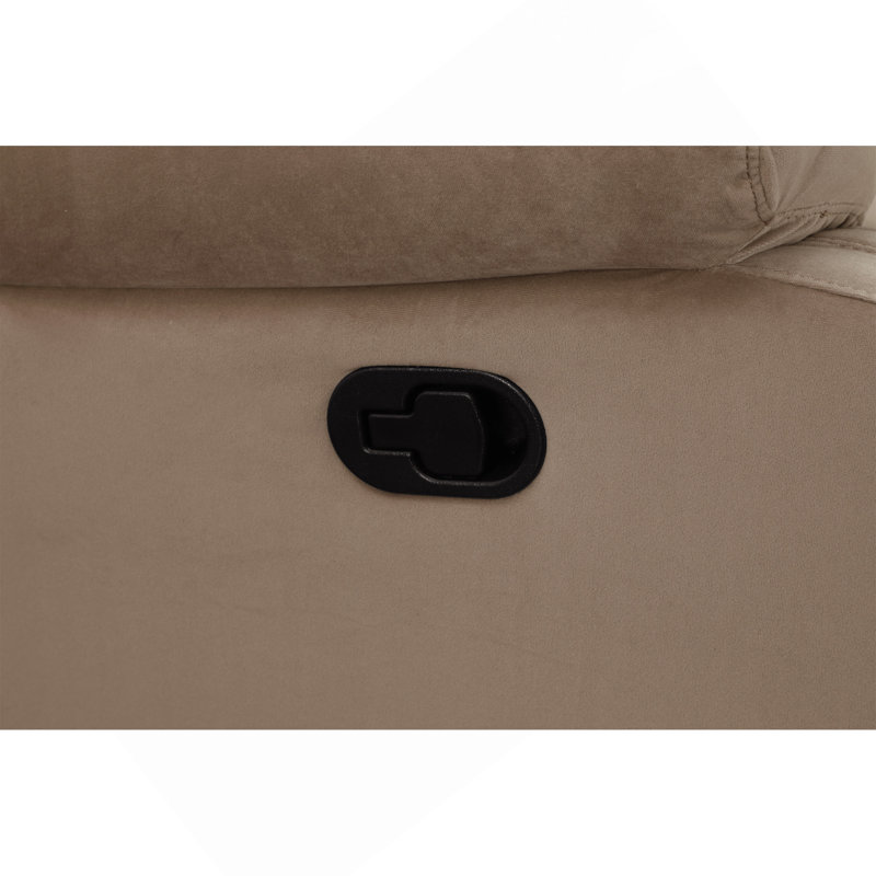 Global United Reclining Transitional Microfiber Fabric Chair