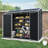 8 ft. W x 4 ft. D Storage Shed(Random shipment of new and old items)