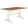 Vikesha Solid Wood Base Dining Table