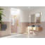 Halo 35.5 in. x 78 in. Frameless Glass Hinge Shower Door-1173797456