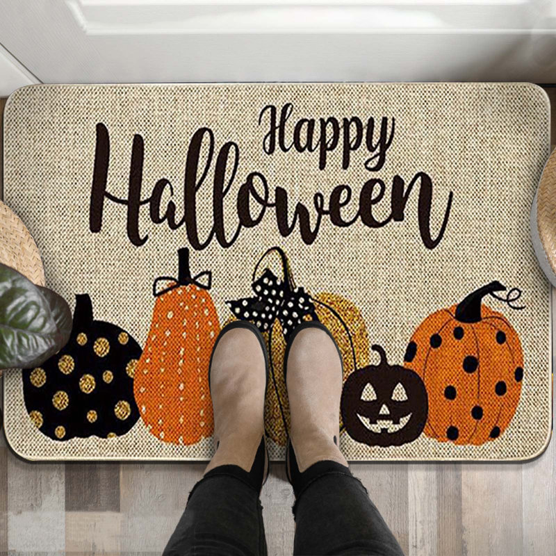 Tapis de cuisine Halloween, C, Rectangle 15.75 " x 1.97 "