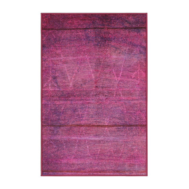 Tapis marocain tissé à la machine Alsexander, Rectangle 3 pi x 5 pi
