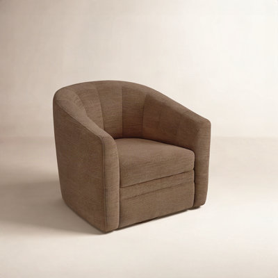 Eucalyptus Swivel Barrel Chair
