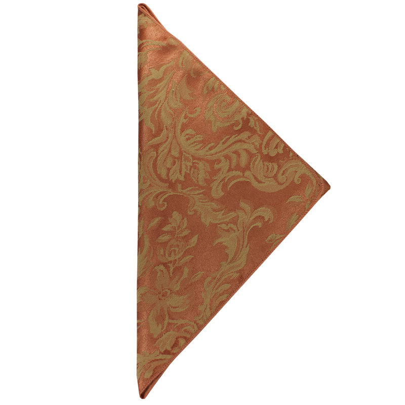 Ensemble de serviettes 60 pièces, Terre de Sienne, L 10 po x L 10 po