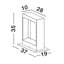 Grey Integrated LED Concrete Bollard Light-63978955