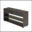 Console pour hall d'entrée, table d'entrée vintage avec tiroirs et tablettes, consoles parfaites avec rangement pour hall d'entrée, couloir, salon (espresso)-118038157