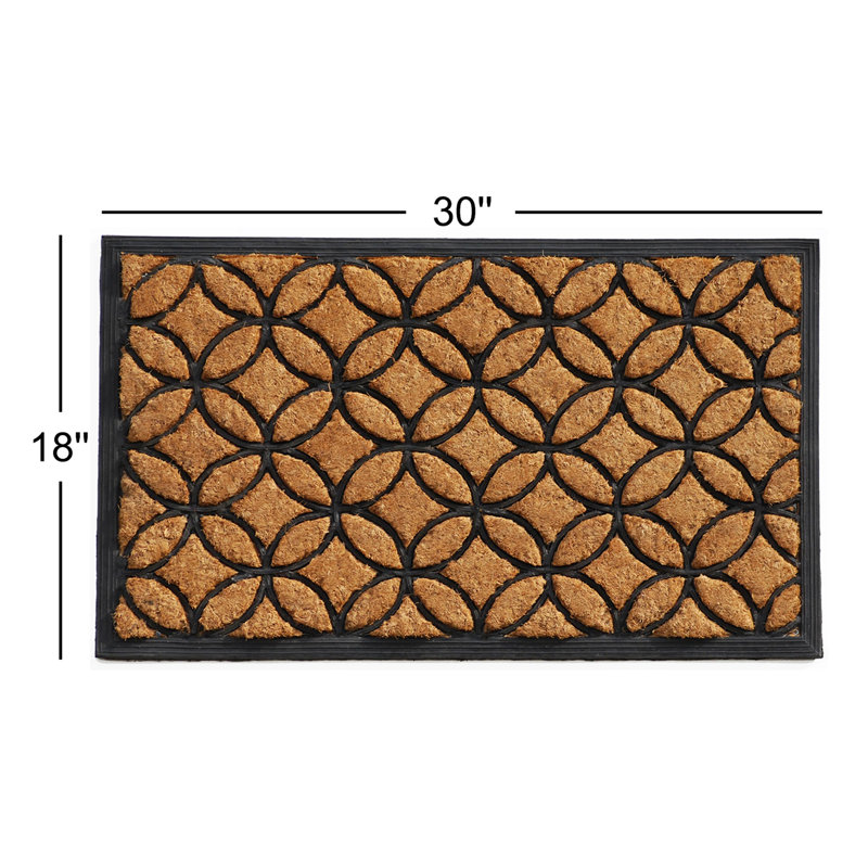 Bothwick Non-Slip Outdoor Doormat, 1'6" x 2'6"