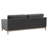86 In. Parker Post Olive Modern Sofa-128553364