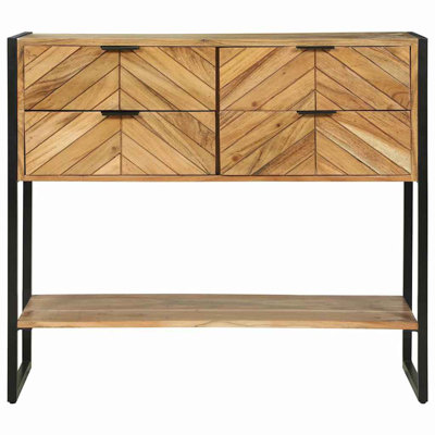 35cm Solid Wood Console Table