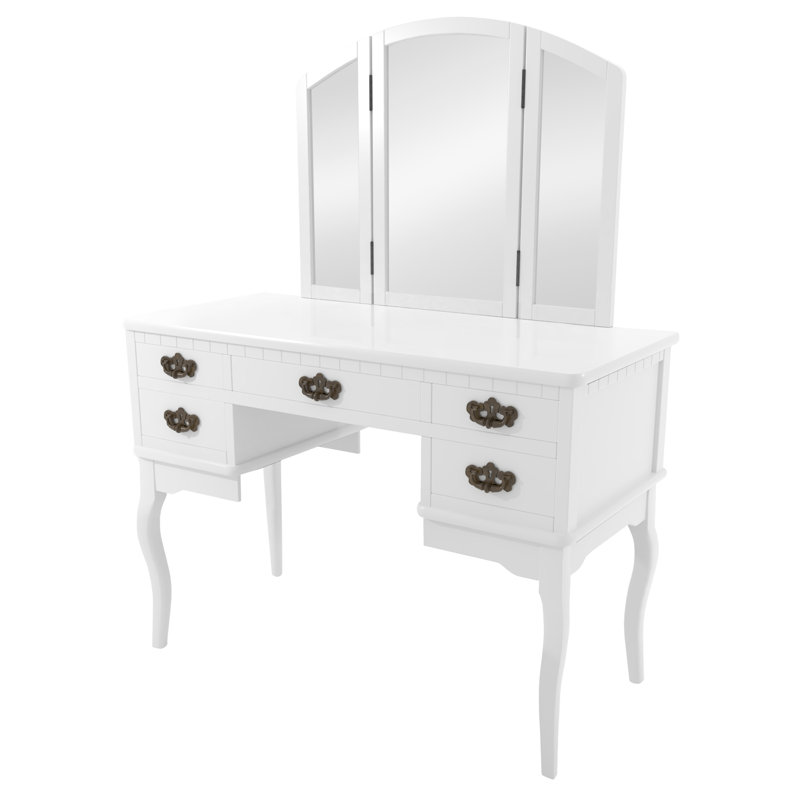 Umstead Vanity, White