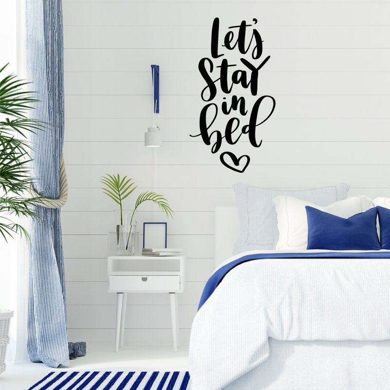 Text & Numbers Wall Decal