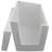 Sloped Standard Litter Box-39958048