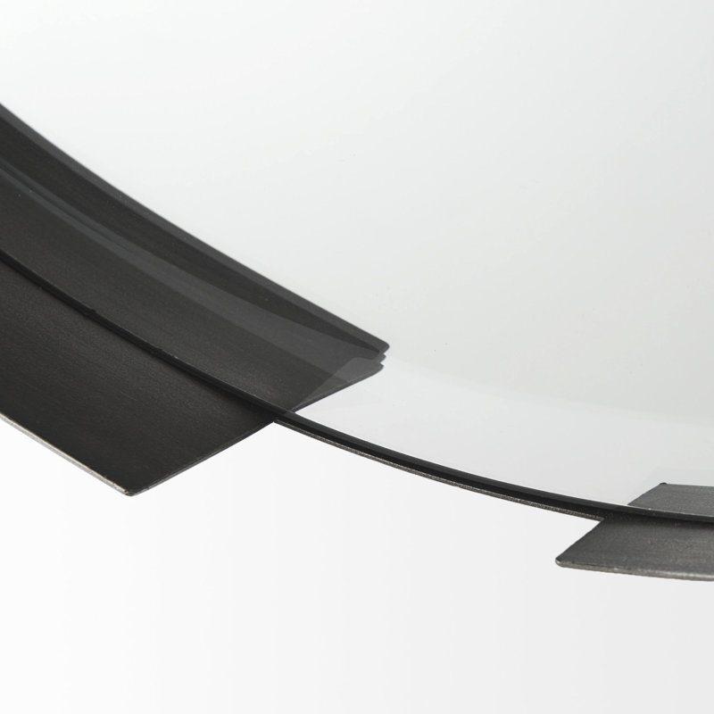 Miroir d'appoint Valo, Noir