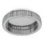 Crystal LED Semi Flush Mount