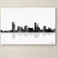 « milwaukee wisconsin horizon bg-1 » par marlene watson, impression sur toile tendue-17943315