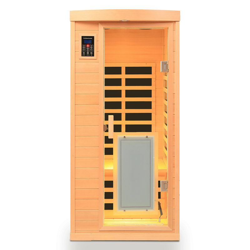 Porte de sauna basse infrarouge lointaine