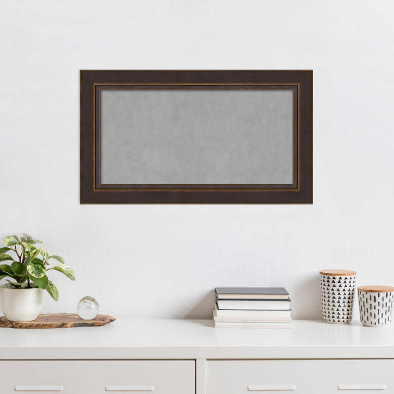 Tableau magnétique magnétique en métal, H 16 po x l 28 po x P 1 po