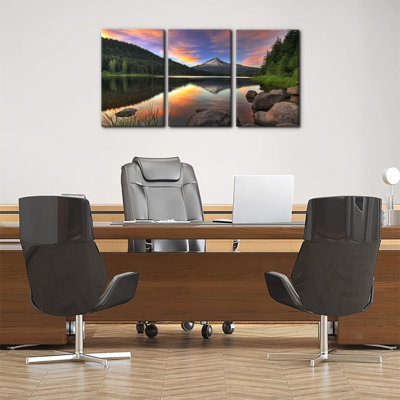 3 Piece Wrapped Canvas Wall Art