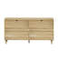 Commode 59 "en rotin avec tiroirs