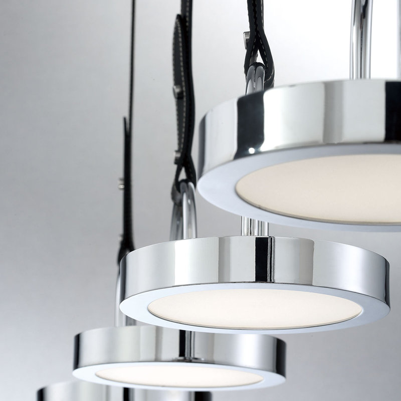 4 - Light Chrome LED Pendant