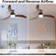 Ventilateur de plafond moderne de 52 pouces avec 3 pales en bois massif à intensité variable et télécommande-1217289357-1217289352