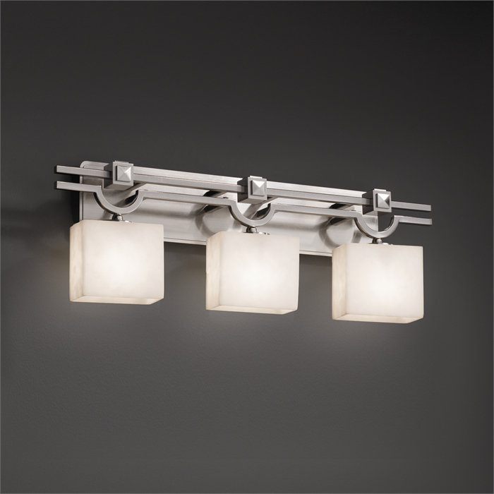 Brey 3 - Light Dimmable Vanity Light, Brushed Nickel