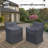 Carolene Curved Aluminum Lounge Chair Covers