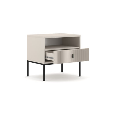 54 cm W Bedside Table