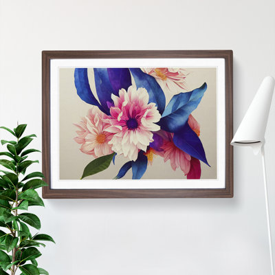 Awesome Flowers - Framed Print