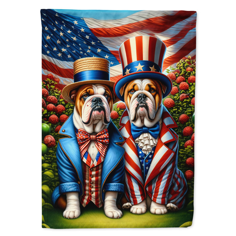 Drapeau All American Garden, Bouledogue anglais