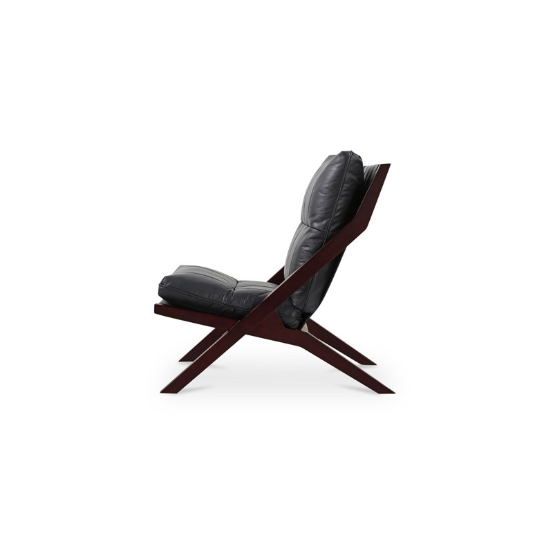 Preston Accent Chair Tan, Black