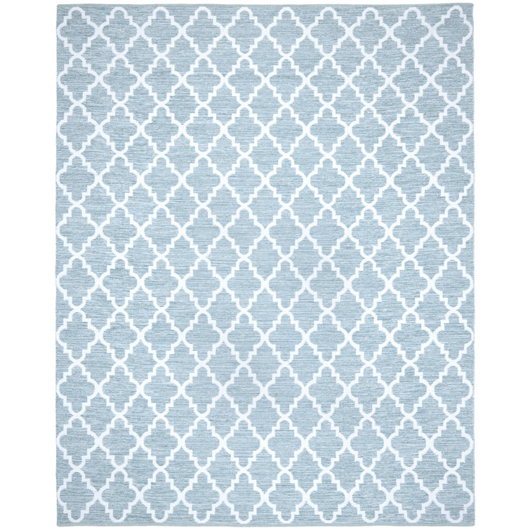 Lockbourne Hand Woven Cotton Geometric Rug
