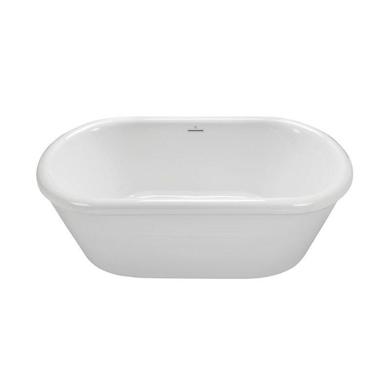 MTI Solutions standing Soaker Tub, White