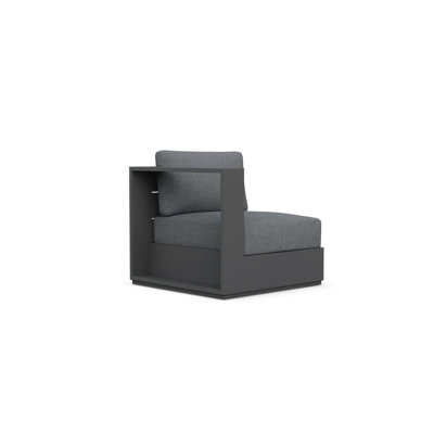 Sydney Right Arm Chair Bronze + Fawn Cushion