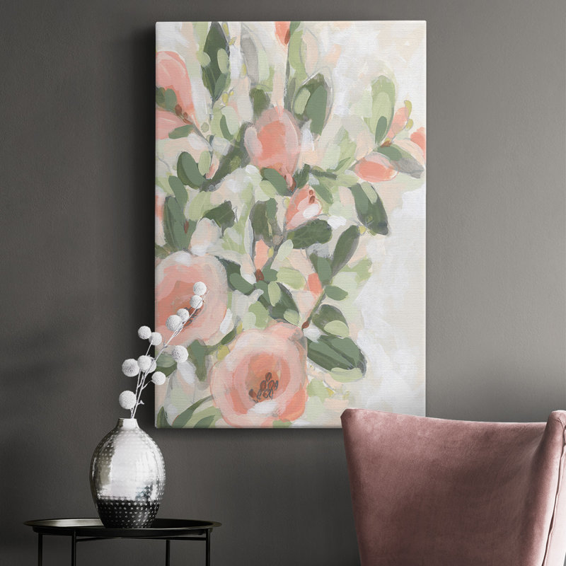 «Rose Bower II», impression sur toile tendue, L 12 po x H 18 po