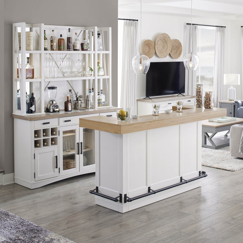 Bar Bankhead, complet, 78 po avec insert en quartz