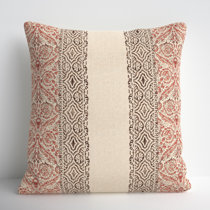 The Pink Summerdale Floral Square Throw Pillow-22 x 22