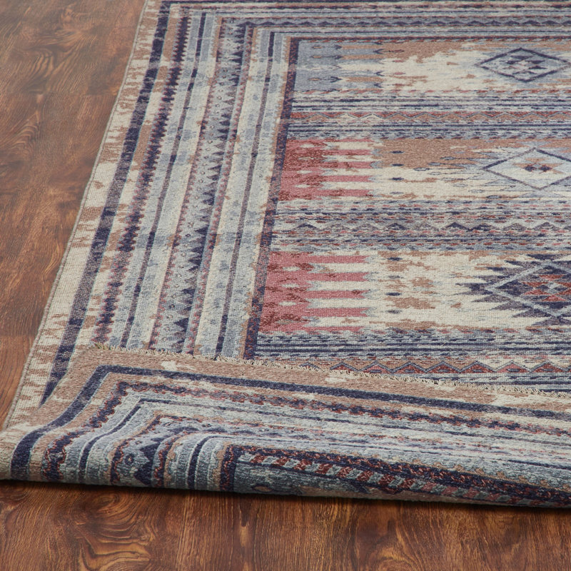 Zahara Hand Knotted Wool Area Rug, Rectangle 10' x 14'