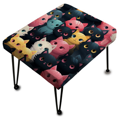 Pinera - Animal Print Rectangle Ottoman