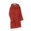 Peignoir au-dessus du genou 100% coton avec poches et capuchon Lacplay Fairplay