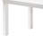 63" White Solid Wood Dining Table-2069768038