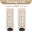 2 Piece Wood Wall Bath Sconce Set-609403538