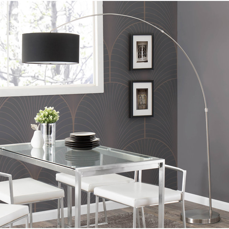 Quamain 76'' Arched Floor Lamp